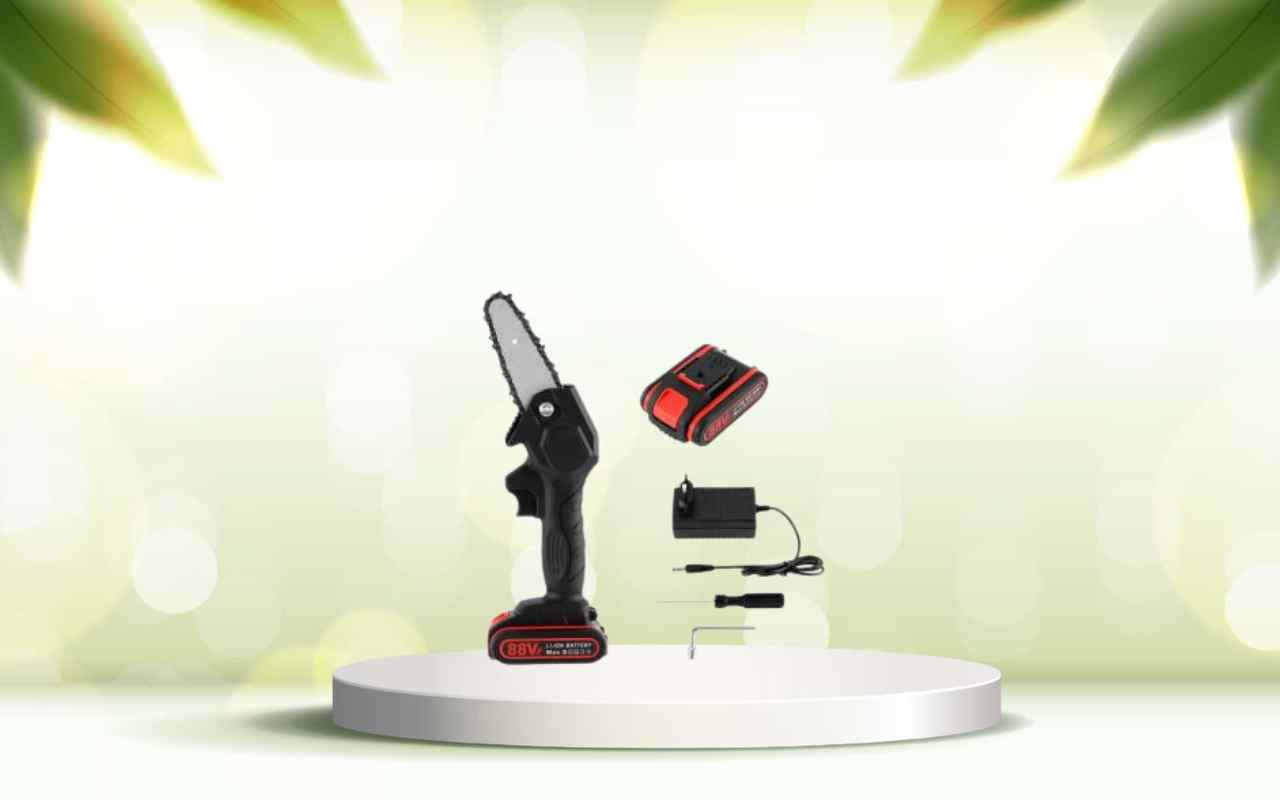 Semplifica la potatura: scopri la mini motosega a batteria per giardino perfetto