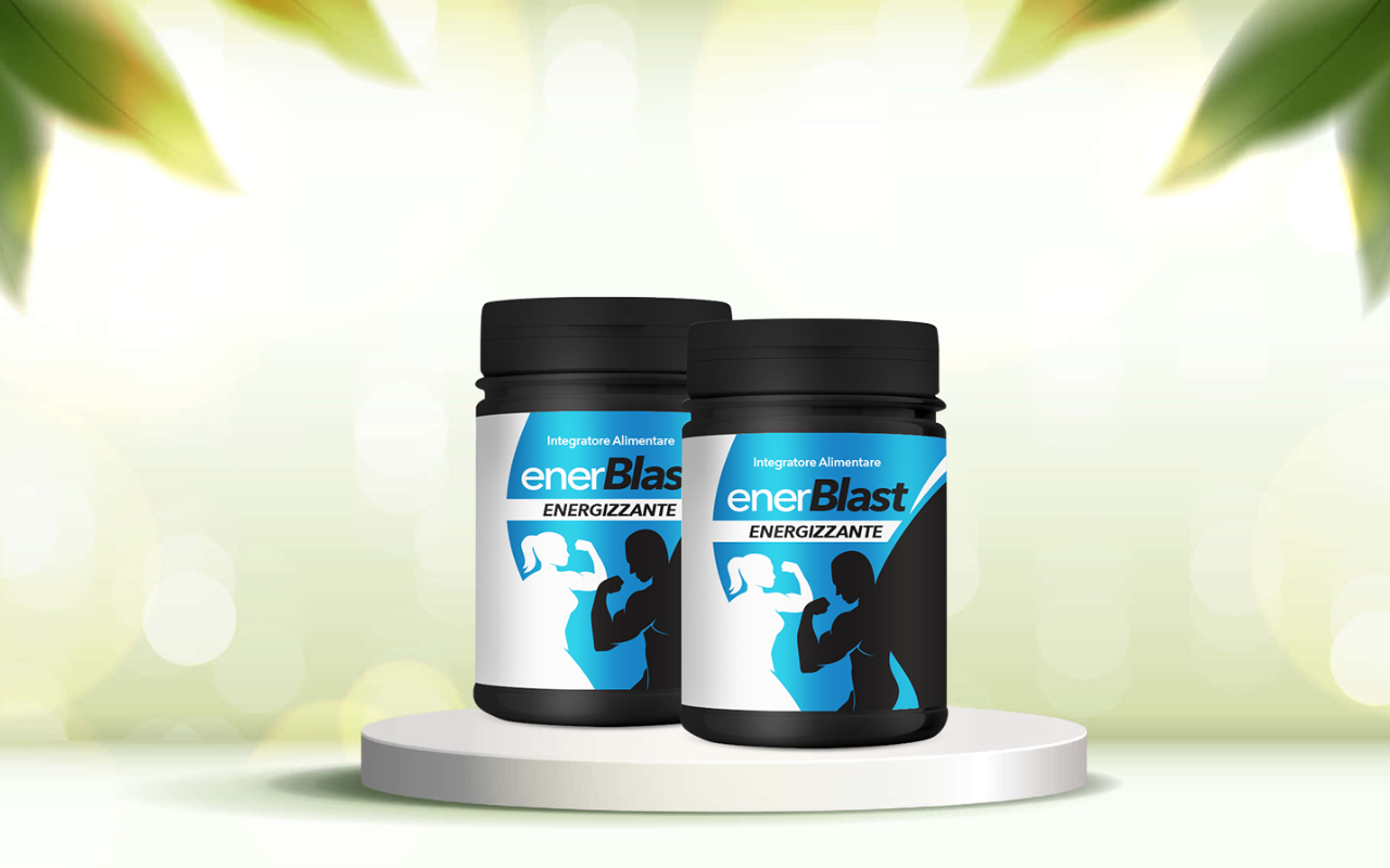 Scopri EnerBlast: energia e concentrazione potenziate per sport e lavoro
